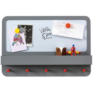 Memoboard Kinderzimmer, ForgetMeNot, in dunkelgrau, 40 x 60 x 9 cm, von Tidy Books