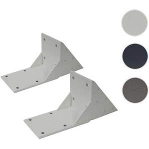 Mendler 2er-Set Dachsparrenadapter für Kassetten-Markise T122 T123, Dachsparren Halterung Adapter ~ Variante 35658+35658