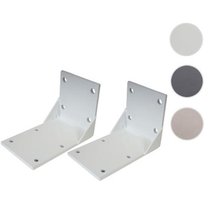 Mendler 2er-Set Deckenadapter für Kassetten-Markise T122 T123, Deckenmontage Halterung Adapter ~ Variantenan 34297+34297