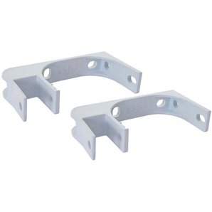 Mendler 2er-Set Deckenhalterung für Markise HWC-E31 E49, Wandhalterung Deckenmontage Adapter ~ Variantenange 2x58543