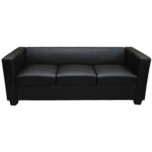 Mendler 3er Sofa Couch Loungesofa Lille, Kunstleder ~ Variantenangebot 14210+14246+14247