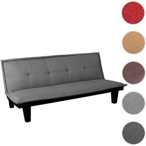Mendler 3er-Sofa HWC-C87, Couch Schlafsofa Gästebett Bettsofa Klappsofa, Schlaffunktion 170x100cm ~ Variante 61883