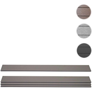 Mendler 4er Set Latten für WPC-Sichtschutz Sarthe, Bretter Windschutz, ca. 1qm ~ Variantenangebot 2x76231