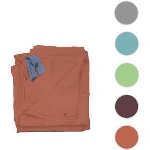 Mendler 4er-Set Seitenwand für Pergola Cadiz, Ersatzseitenwand Pavillon 4x4m, Polyester ~ Variantenangebot 77122