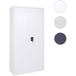 Mendler Aktenschrank HWC-H17, Stahlschrank Büroschrank, 2 Türen ~ Variantenangebot 72731