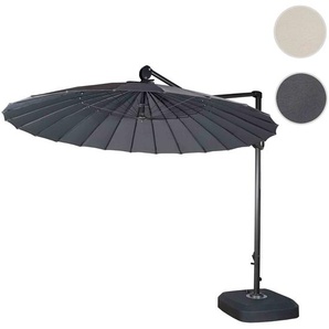 Mendler Ampelschirm HWC-A34, Sonnenschirm mit Ständer/Schutzhülle, drehbar rollbar Ř 2,8m Polyester Alu/Stah 59339+60137