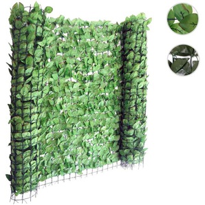 Mendler Balkonsichtschutz T811, Buchenhecke Sichtschutz Windschutz Verkleidung für Terrasse Zaun ~ Varianten 52936