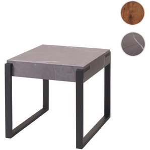 Mendler Beistelltisch HWC-L53, Kaffeetisch Nachttisch Loungetisch Couchtisch, Metall 51x50x54cm ~ Variantena 99706