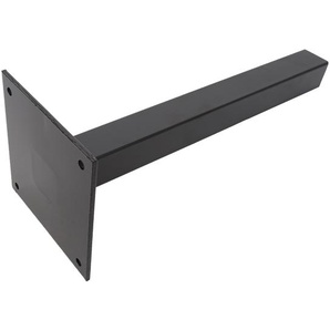 Mendler Bodenhülse für Sarthe-WPC-Pfosten, Schraubanker Bodenanker, Betonbefestigung Rundeisen verzinkt ~ Va 76121