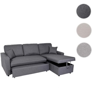 Mendler Ecksofa mit Bettkasten HWC-L17, Couch Sofa L-Form, Liegefläche Nosagfederung 228cm ~ Variantenangebo 98308+98309