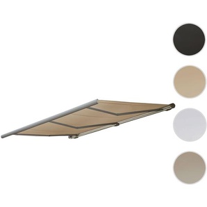 Mendler Elektrische Kassettenmarkise HWC-H27, Markise Vollkassette 6x3m ~ Variantenangebot 72796+58311