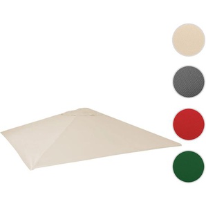 Mendler Ersatz-Bezug für Gastronomie Sonnenschirm HWC-D20, Sonnenschirmbezug Ersatzbezug, 5x5m (Ř7,2m) Polye 58589