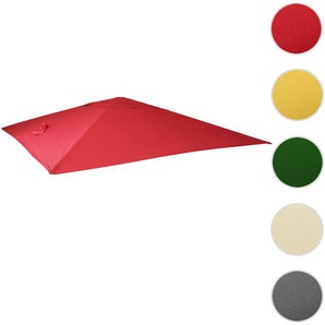 Mendler Ersatz-Bezug für Luxus-Ampelschirm HWC-A96, Sonnenschirmbezug Ersatzbezug, 3x4m (Ř5m) Polyester 3,5k 158549