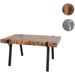 Mendler Esstisch HWC-L54, Tisch Küchentisch Esszimmertisch, Industrial Metall 150x90cm ~ Variantenangebot 99741