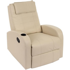 Mendler Fernsehsessel Durham, TV Sessel Relaxsessel Liegesessel, Kunstleder ~ Variantenangebot 41861+41862
