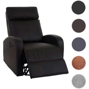 Mendler Fernsehsessel HWC-A54 Premium, Relaxsessel Schaukelstuhl Wippfunktion, drehbar ~ Variantenangebot 44323+44327