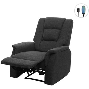 Mendler Fernsehsessel HWC-F23, Relaxsessel Liege Sessel, Stoff/Textil 102x79x96cm ~ Variantenangebot 69457+69458