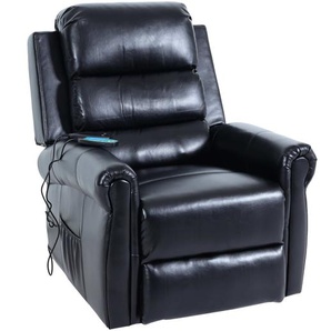Mendler Fernsehsessel HWC-K63, Relaxsessel Sessel, Liegefunktion Aufstehhilfe Massage Heizfunktion, Kunstled 103712