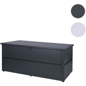 Mendler Gartentruhe HWC-J56, Aufbewahrungsbox Auflagenbox Truhe, Wasserdicht Metall Edelstahl 69x185x85 783l 81306+81310