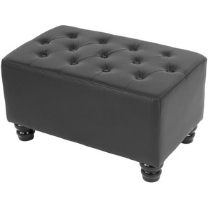 Mendler Luxus Ottomane Sitzhocker Chesterfield Kunstleder ~ Variantenangebot 31964