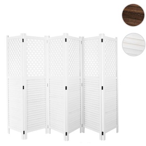 Mendler Paravent HWC-A84, Raumteiler Trennwand Sichtschutz, Ornamente 170x245cm ~ Variantenangebot 59916