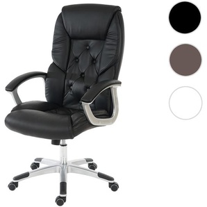 Mendler Profi-Bürostuhl L42 XXL, Chefsessel Drehstuhl, 150kg belastbar Kunstleder ~ Variantenangebot 59136