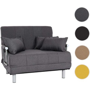 Mendler Schlafsessel HWC-K29, Klappsessel Schlafsofa Gästebett Relaxsessel, Liegefläche 186x97cm Stoff (270g 89631