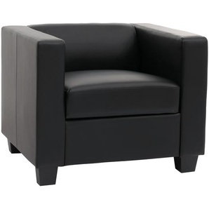 Mendler Sessel Loungesessel Lille, Kunstleder ~ Variantenangebot 14202+14240