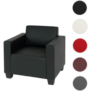 Mendler Sessel Loungesessel Lyon, Kunstleder ~ Variantenangebot 21705