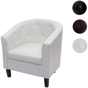 Mendler Sessel Newport T810, Loungesessel Clubsessel Chesterfield ~ Variantenangebot 75127