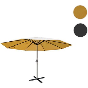Mendler Sonnenschirm Meran Pro, Gastronomie Marktschirm ohne Volant Ř 5m Polyester/Alu 28kg ~ Variantenangeb 34348
