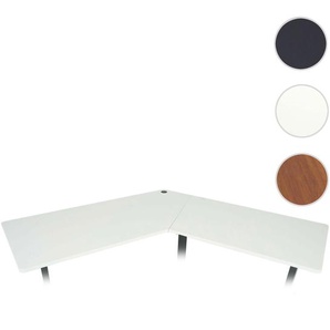 Mendler Tischplatte HWC-D40 für Eck-Schreibtisch, Schreibtischplatte, 120° ~ Variantenangebot 75762