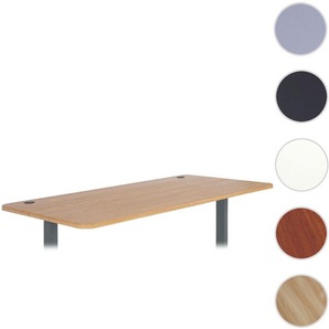 Mendler Tischplatte HWC-D40 für Schreibtische, Schreibtischplatte, 160x80cm MVG-zertifiziert ~ Variantenange 75753