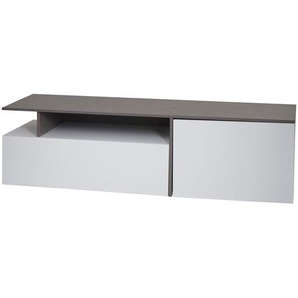 Mendler TV-Rack HWC-L34, Lowboard Fernsehtisch Sideboard TV-Schrank Kommode, Holz 45x161x40cm Staufach, Beto 98530+99638