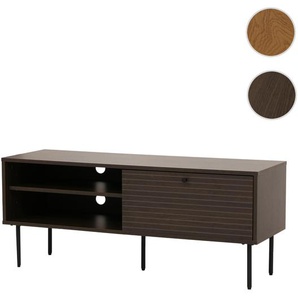 Mendler TV-Rack HWC-N78, Lowboard TV-Schrank, skandinavischer Stil Metall Holz Melamin MVG 50x120x40cm ~ Var 109276