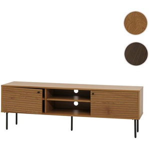 Mendler TV-Rack HWC-N78, Lowboard TV-Schrank, skandinavischer Stil Metall Holz Melamin MVG 50x150x40cm ~ Var 109277+109278