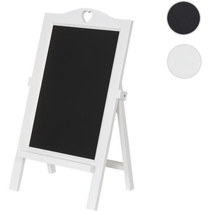 Mendler Werbetafel HWC-E51, Aufsteller Kreidetafel Kundenstopper Dekotafel, 66x39x33cm ~ Variantenangebot 61003