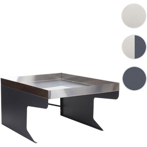 Mendler XL Mähroboter-Garage mit Pflanzkasten HWC-G60, Dach Unterstand für Rasenmäher, Metall 47x70x100cm ~ 96824