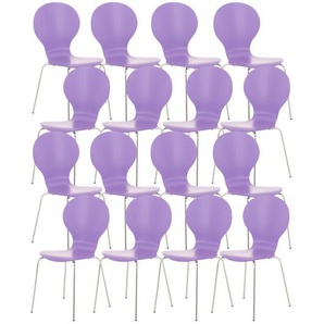 Menkerud Dining Chair - Modern - Purple - Metal - 43 cm x 45 cm x 86 cm