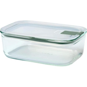 Mepal Frischhaltedose Easyclip, Transparent, Kunststoff, Glas, 1,0 L, rechteckig, 19.8x13.9x7 cm, lebensmittelecht, auslaufsicher,