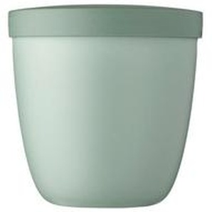 Mepal Lunchbox Ellipse, Salbeigrün, Kunststoff, 0.500 L, 10.7x10.8 cm, BPA-frei, lebensmittelecht, auslaufsicher, nachhaltig, Küchenzubehör, Vorratsbehälter, Brotdosen