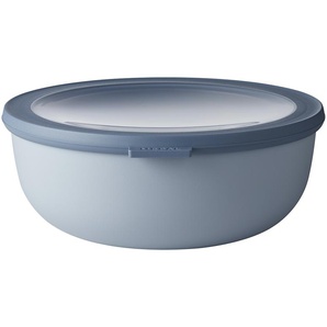 Mepal Multischüssel 2 25l  Cirqula ¦ blau ¦ Kunststoff ¦ Maße (cm): B: 22,5 H: 8,8