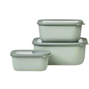Mepal Multischüssel-Set 3-teilig Cirqula - grün - Kunststoff - 20 cm - 10,5 cm | Möbel Kraft