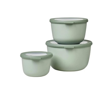 Mepal Multischüssel-Set  Cirqula ¦ grün ¦ Kunststoff ¦ Maße (cm): B: 19,2 H: 12
