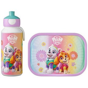 Mepal Pausenset Campus Paw PAtrol Girls, Rosa, Kunststoff, 2-teilig, 20.5x7.5x18.8 cm, Küchenzubehör, Vorratsbehälter, Brotdosen