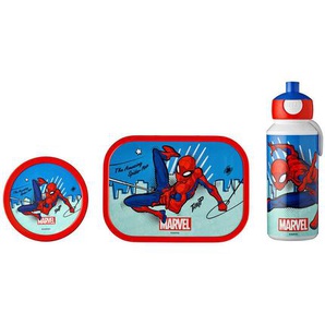 Mepal Pausenset lunchset campus, Blau, Rot, Hellblau, 24x6.8x24.4 cm, Küchenzubehör, Vorratsbehälter, Brotdosen