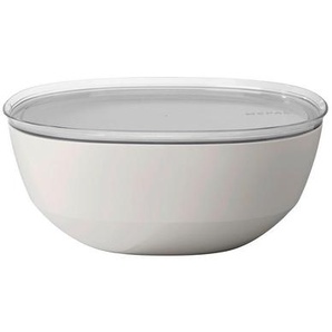 Mepal Salatschüssel Silueta, Transparent, Kunststoff, 12.7 cm, nachhaltig, lebensmittelecht, stapelbar, Essen & Trinken, Geschirr, Schalen &