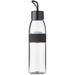 Mepal Trinkflasche To Go 0 5l Ellipse | schwarz | Kunststoff | 6,3 cm | 27 cm |