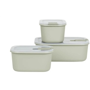 Mepal Vorratsdosenset Easyclip ¦ weiß ¦ Kunststoff