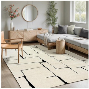 merinos Teppich Elio 4, rechteckig, Höhe: 16 mm, moderner Kurzflor Teppich mit Hoch-Tief-Effekt, 3D Effekt